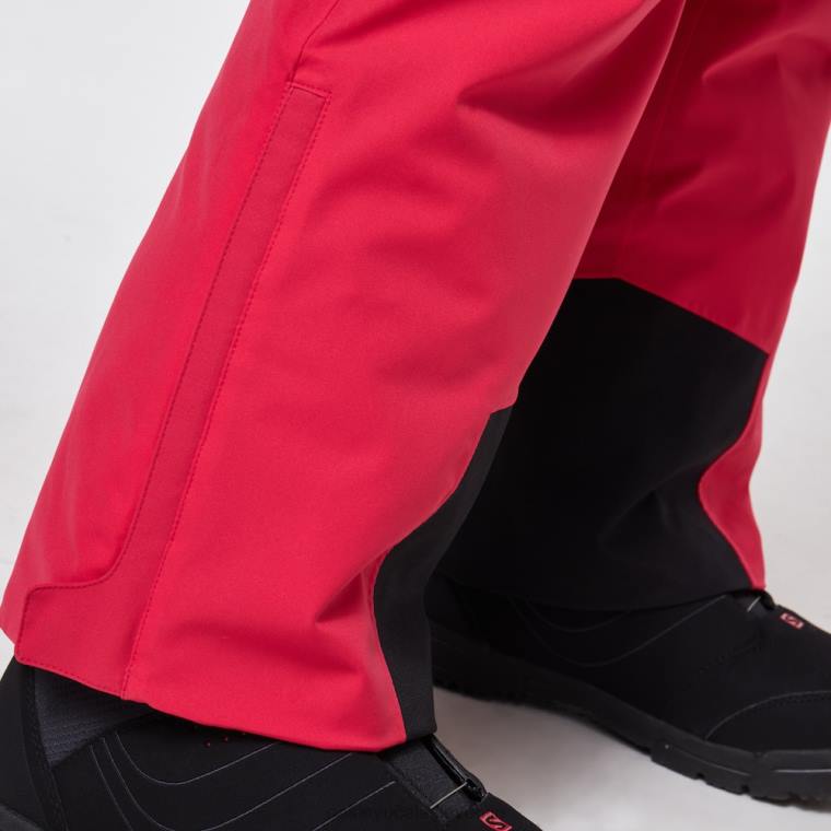 tnp ženske izolirane hlače Oakley rubinasto rdeče 4J2B2738 oblačila