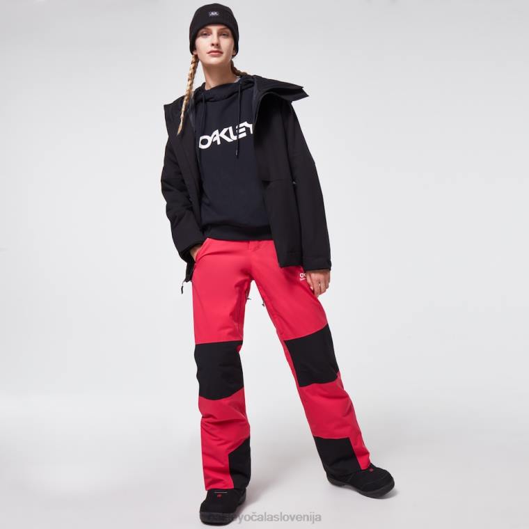 tnp ženske izolirane hlače Oakley rubinasto rdeče 4J2B2738 oblačila