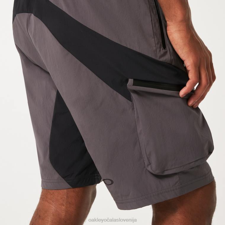 širina tovora kratek Oakley enotno siva 4J2B2675 oblačila