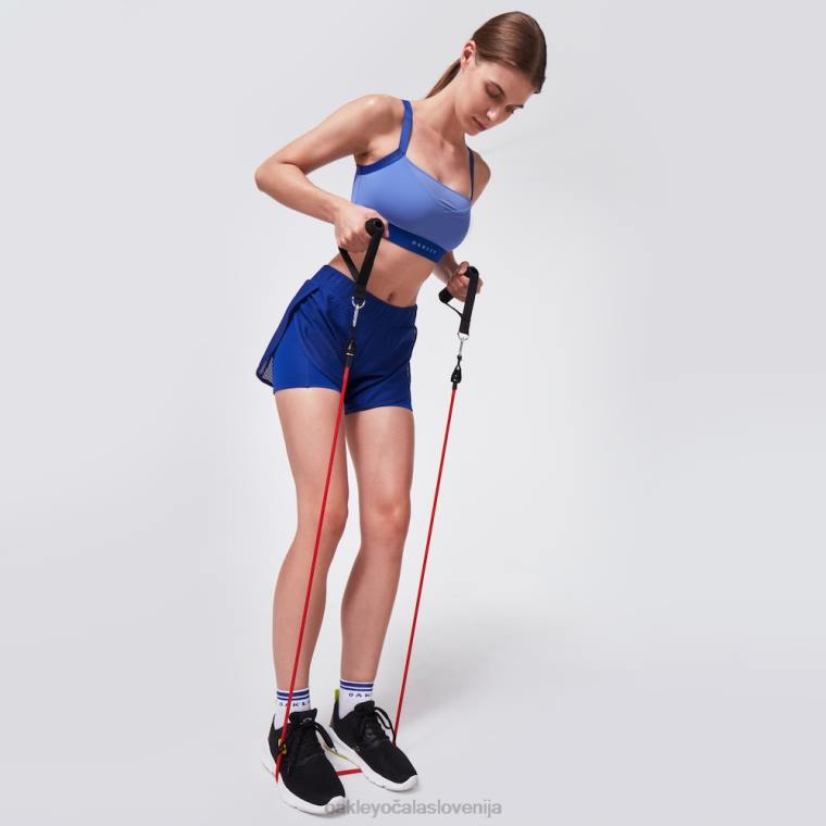 studio kratek Oakley električno modra 4J2B2924 oblačila