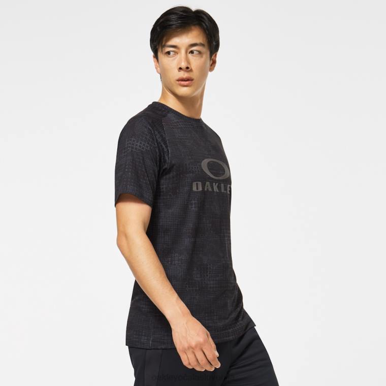 bark all-over sci-fi tee Oakley črna vesoljska kamuflaža 4J2B2467 oblačila