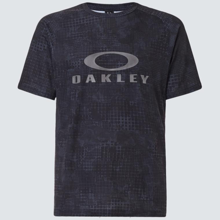 bark all-over sci-fi tee Oakley črna vesoljska kamuflaža 4J2B2467 oblačila