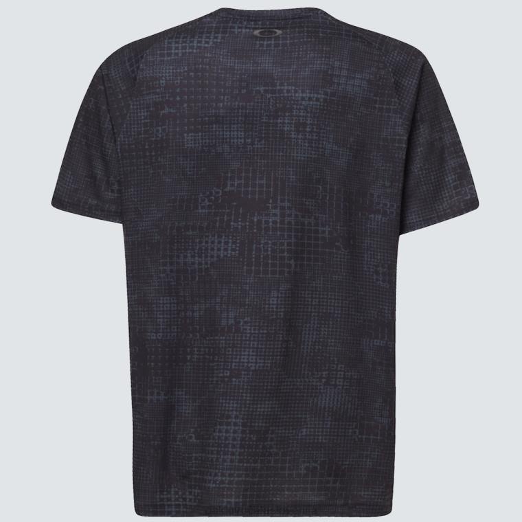 bark all-over sci-fi tee Oakley črna vesoljska kamuflaža 4J2B2467 oblačila