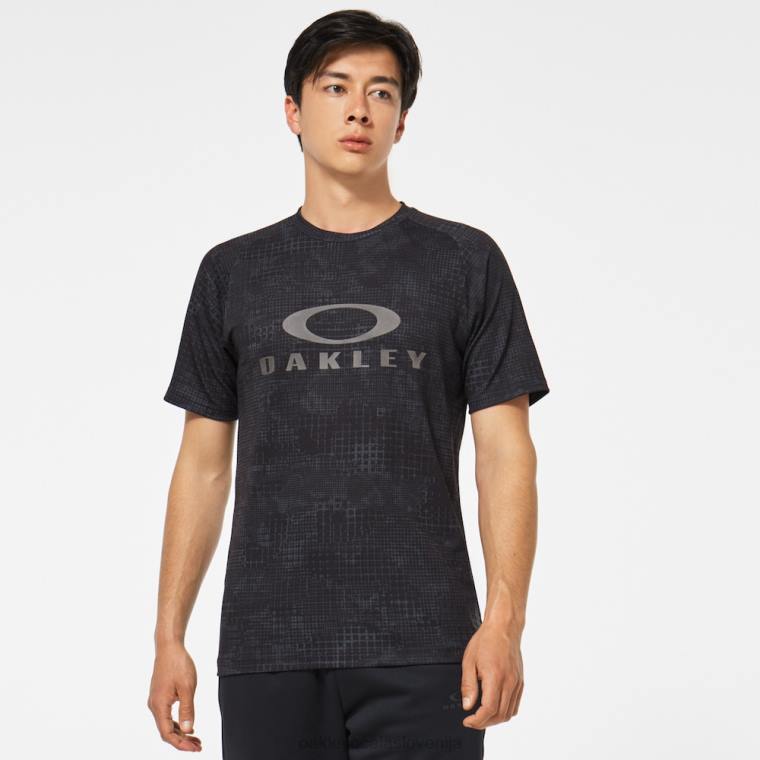 bark all-over sci-fi tee Oakley črna vesoljska kamuflaža 4J2B2467 oblačila
