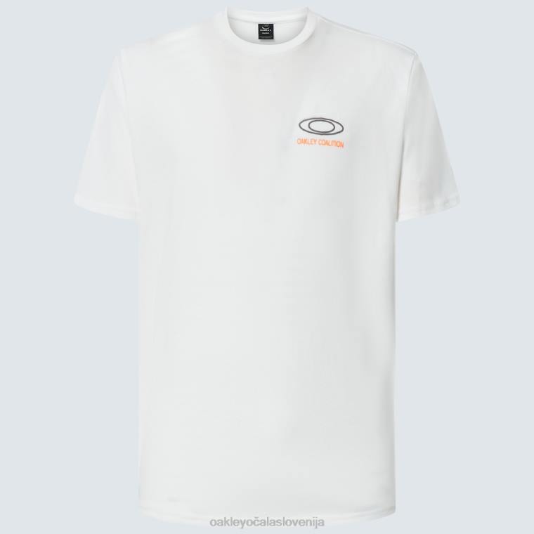 bodoča koalicijska majica Oakley bela 4J2B2290 oblačila