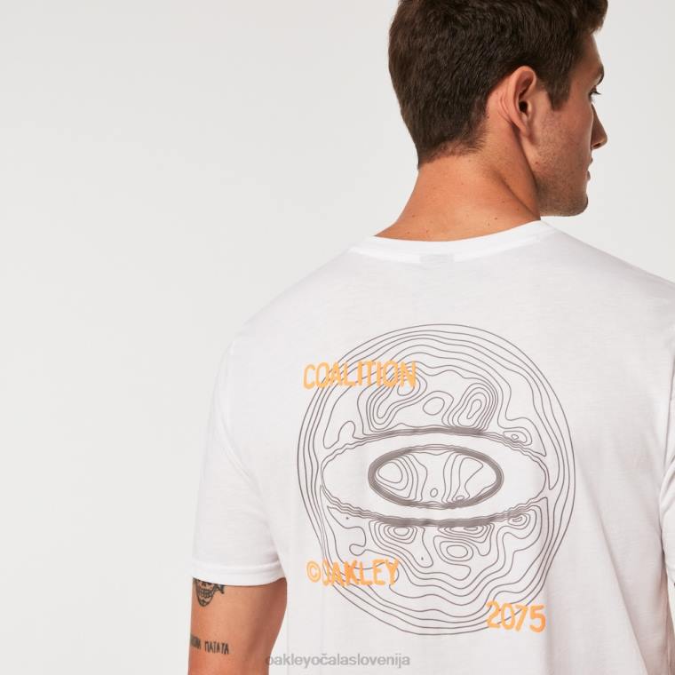 bodoča koalicijska majica Oakley bela 4J2B2290 oblačila