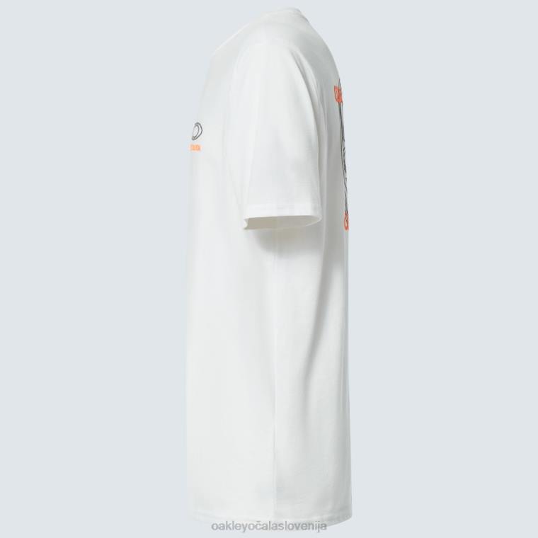 bodoča koalicijska majica Oakley bela 4J2B2290 oblačila