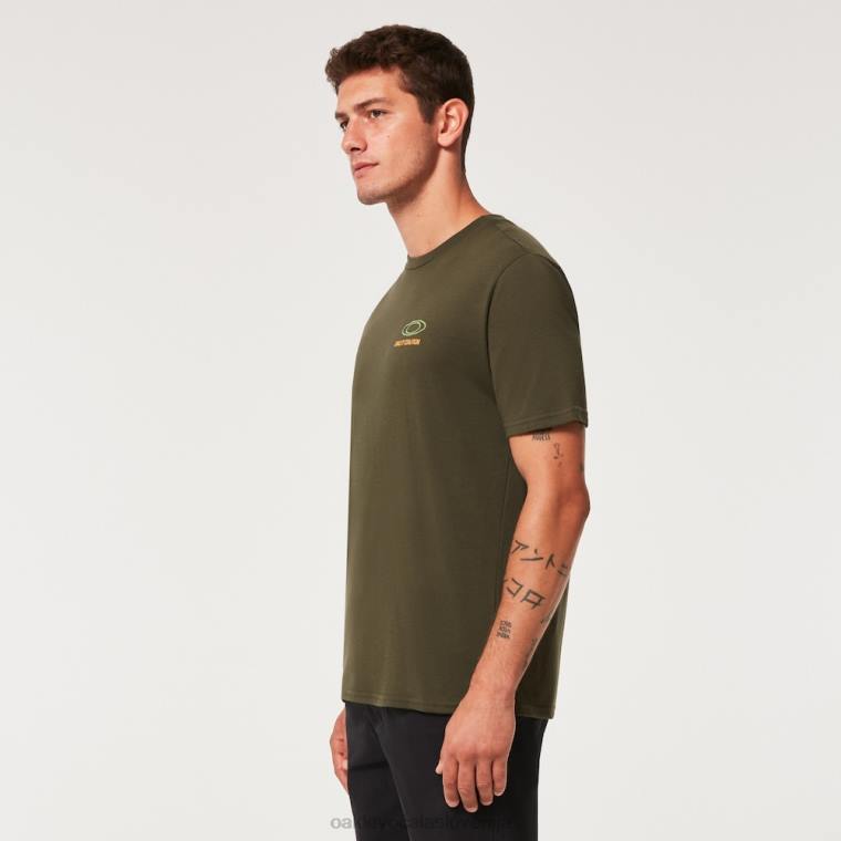 bodoča koalicijska majica Oakley nova temna krtača 4J2B2291 oblačila