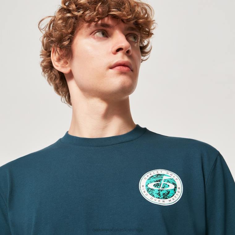golf mind tee Oakley oljno modra 4J2B2211 oblačila