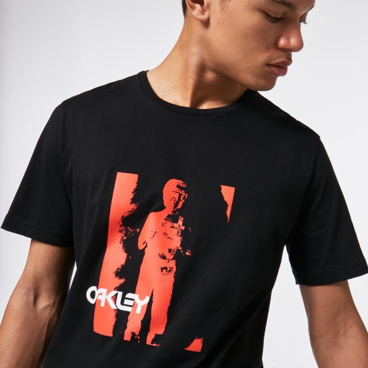 jonny o tee Oakley Črna 4J2B2441 oblačila