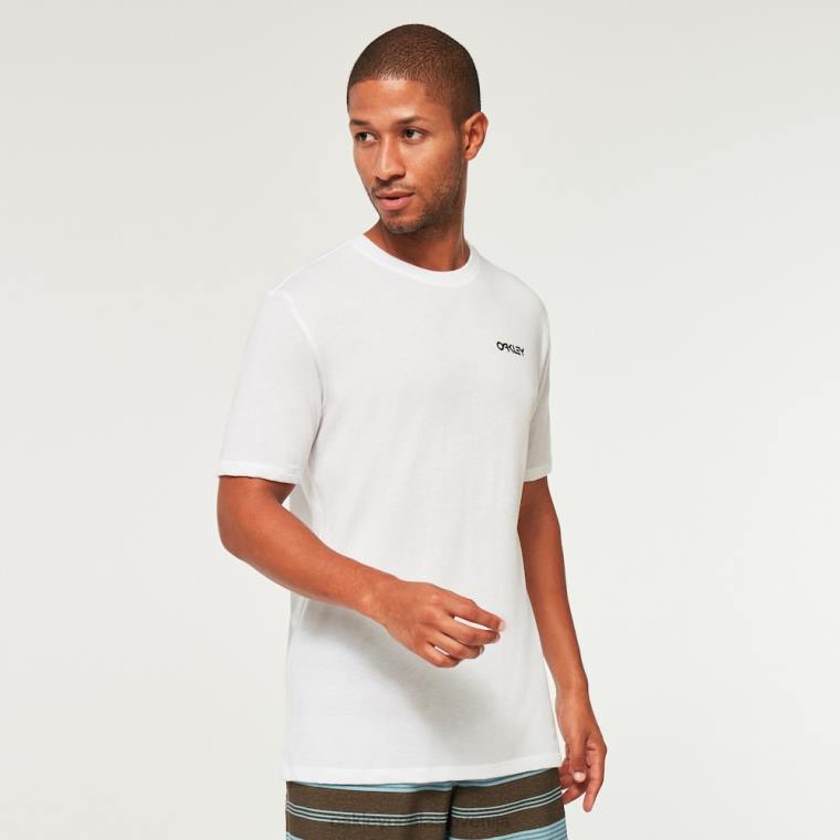 klasična majica b1b Oakley bela 4J2B2265 oblačila