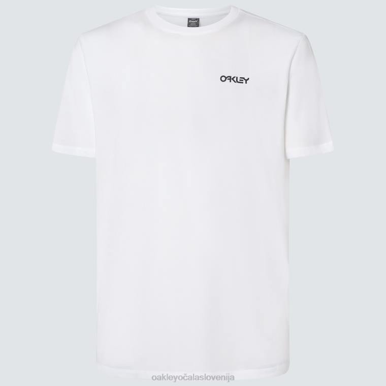 klasična majica b1b Oakley bela 4J2B2265 oblačila