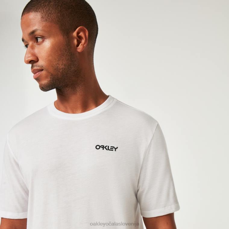klasična majica b1b Oakley bela 4J2B2265 oblačila