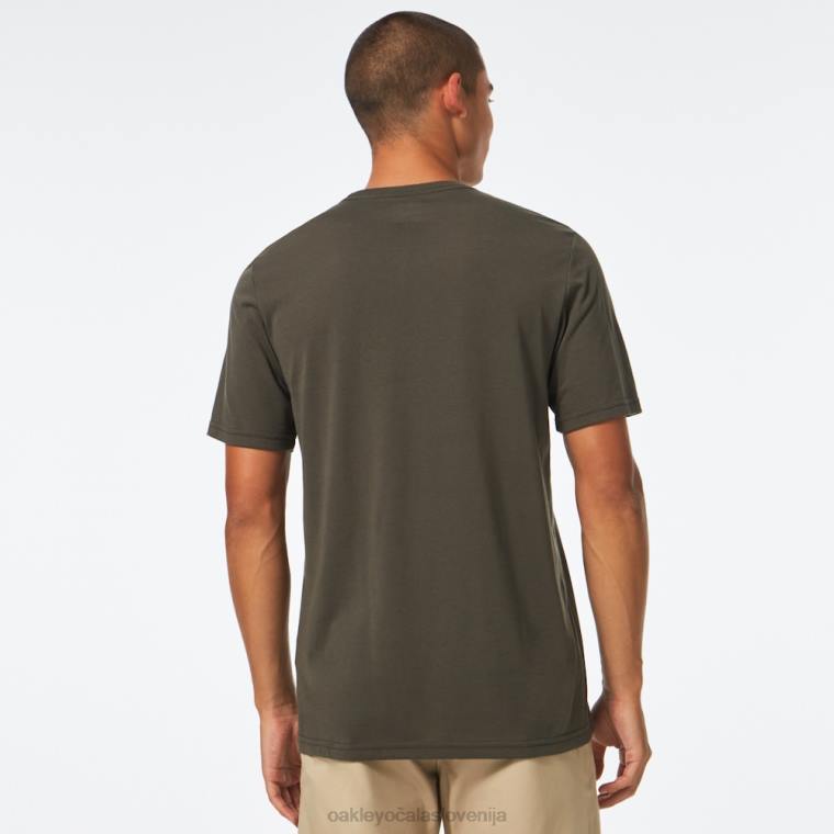 lubje nov kratek rokav Oakley nova temna krtača 4J2B2113 oblačila