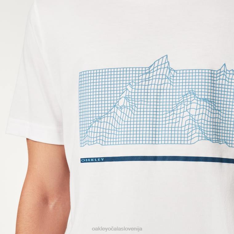 majica digi-mountains Oakley bela 4J2B2554 oblačila