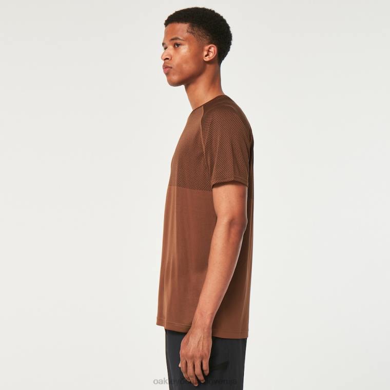 majica peak tyndall rc ss Oakley črna/karafa 4J2B2365 oblačila