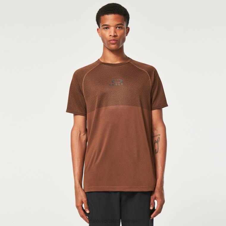 majica peak tyndall rc ss Oakley črna/karafa 4J2B2365 oblačila