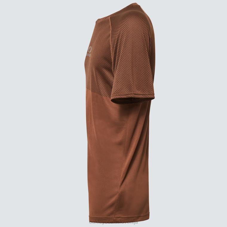 majica peak tyndall rc ss Oakley črna/karafa 4J2B2365 oblačila