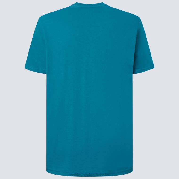 majica s cvetličnim brizganjem b1b Oakley modra aurora 4J2B2116 oblačila