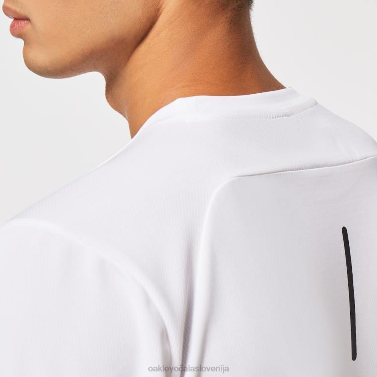 majica z dolgimi rokavi za osnovni trening Oakley bela 4J2B2409 oblačila
