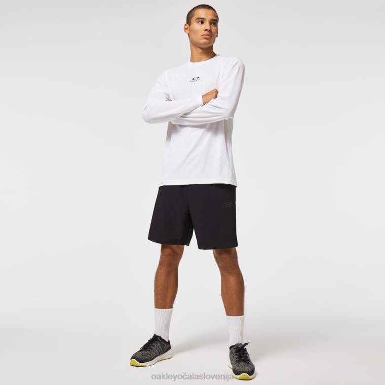 majica z dolgimi rokavi za osnovni trening Oakley bela 4J2B2409 oblačila