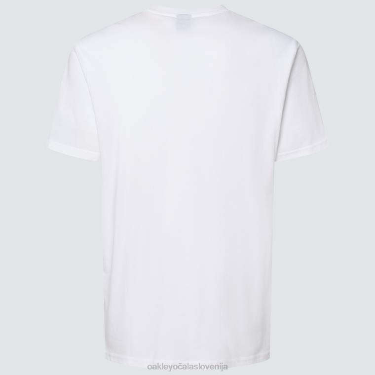 majica z marmorno žabo b1b Oakley bela 4J2B2231 oblačila