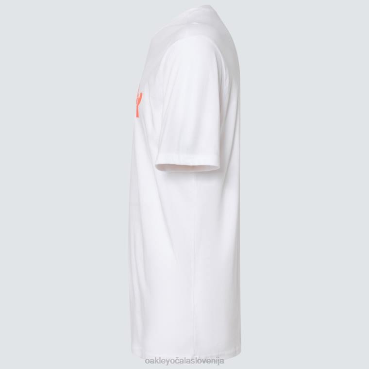 majica z marmorno žabo b1b Oakley bela 4J2B2231 oblačila