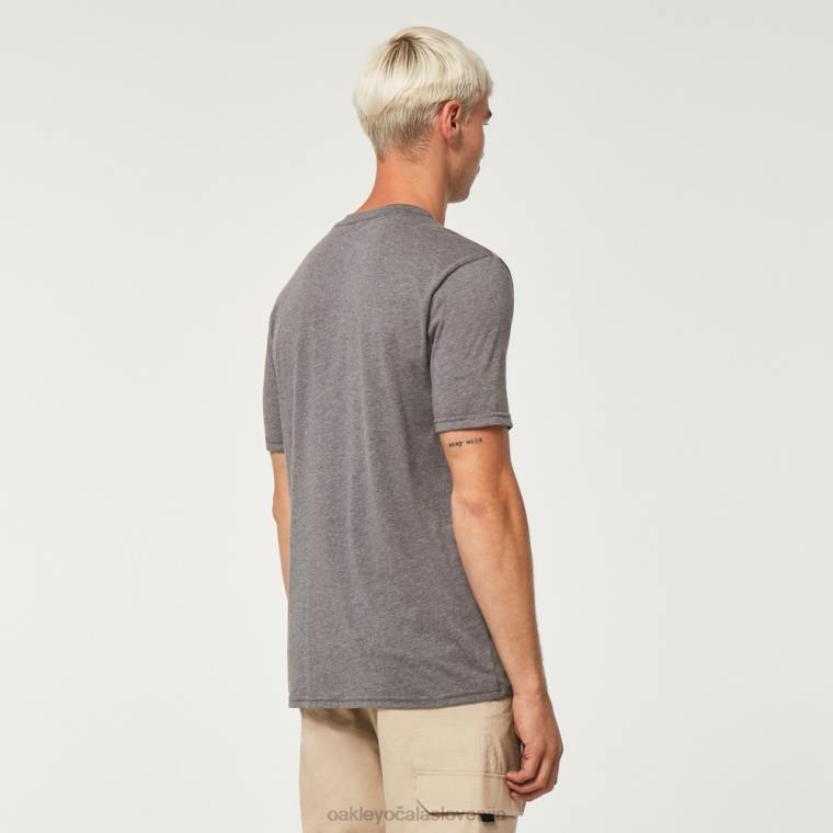 majica z marmorno žabo b1b Oakley nova atletska siva 4J2B2230 oblačila