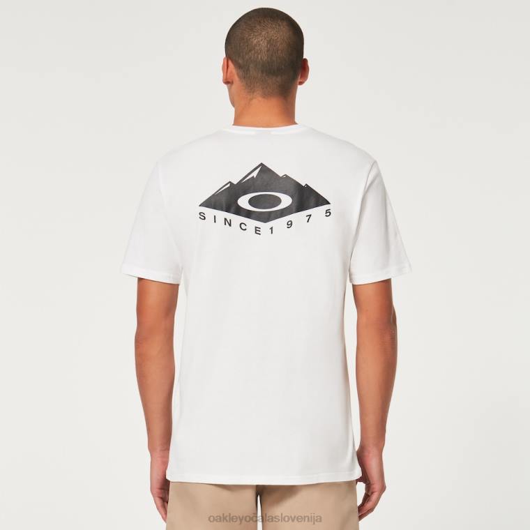 majica z vrhom elipse Oakley bela 4J2B2345 oblačila