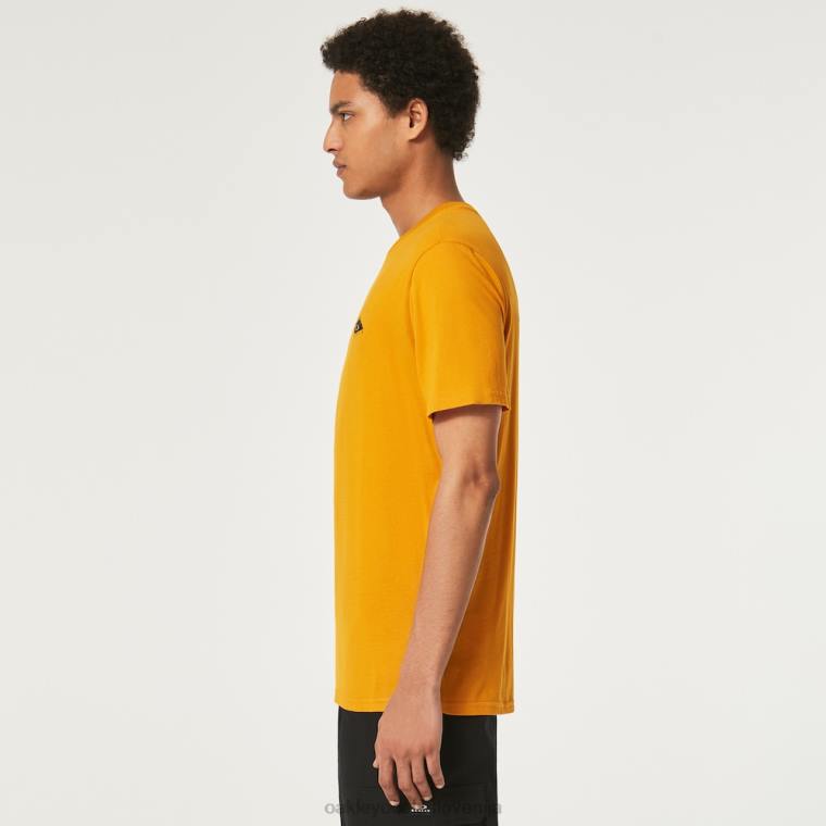 majica z vrhom elipse Oakley jantarno rumena 4J2B2343 oblačila