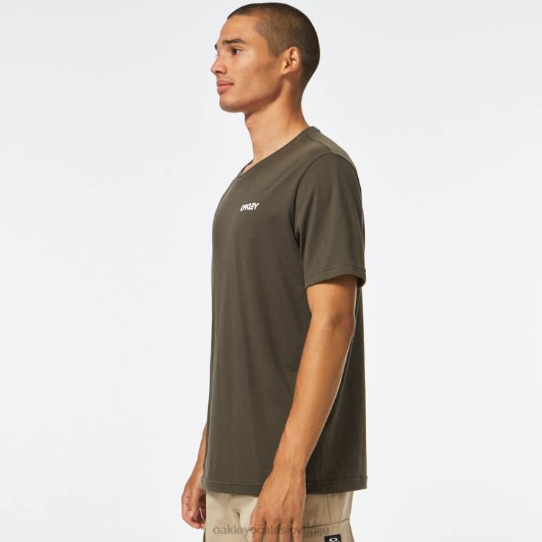 marmorna majica b1b Oakley nova temna krtača 4J2B2525 oblačila