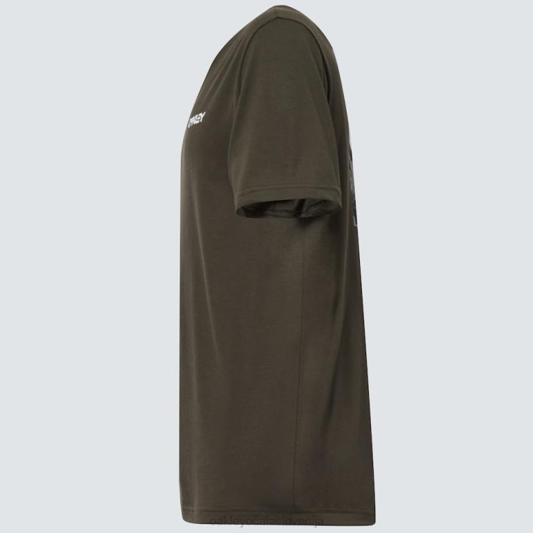 marmorna majica b1b Oakley nova temna krtača 4J2B2525 oblačila