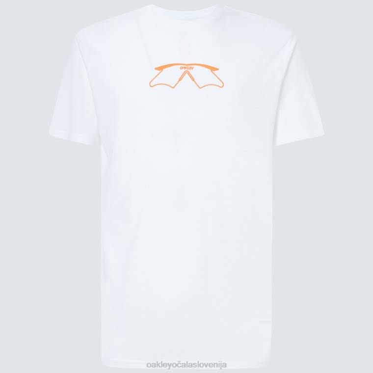 mumbo majica s kratkimi rokavi Oakley bela 4J2B2405 oblačila
