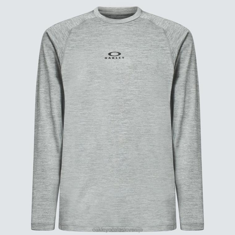 o fit rc ls majica Oakley nov granit hthr 4J2B2213 oblačila