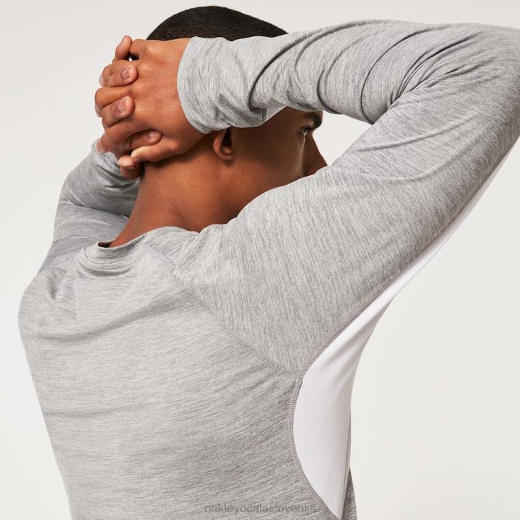 o fit rc ls majica Oakley nov granit hthr 4J2B2213 oblačila