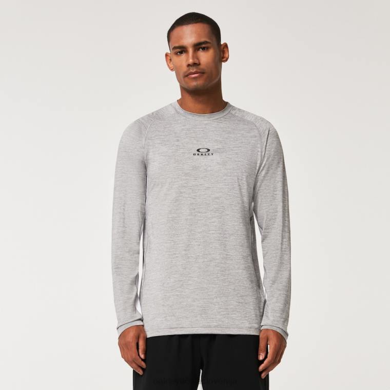 o fit rc ls majica Oakley nov granit hthr 4J2B2213 oblačila