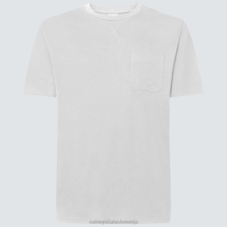 relax žepna elipsasta majica Oakley bela 4J2B2200 oblačila