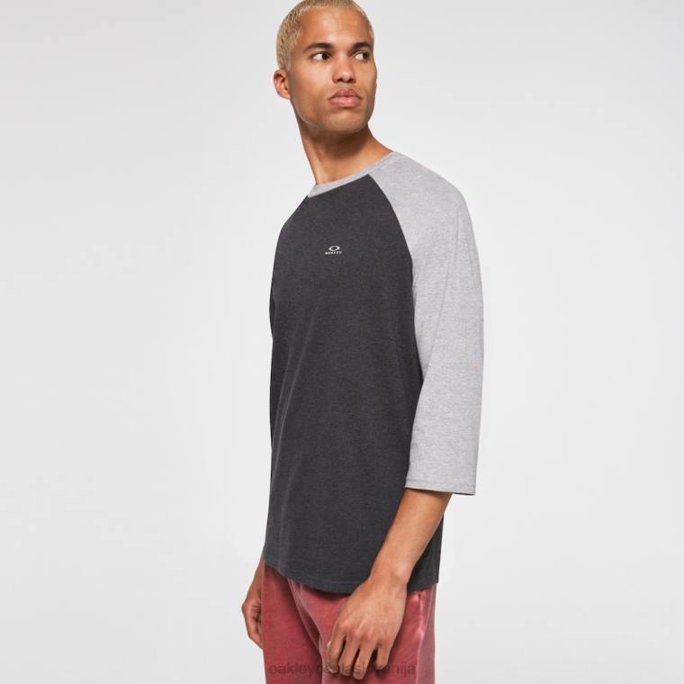 relax raglan 3/4 majica Oakley dvojno sivo resje 4J2B2470 oblačila