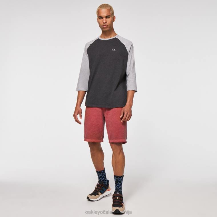 relax raglan 3/4 majica Oakley dvojno sivo resje 4J2B2470 oblačila