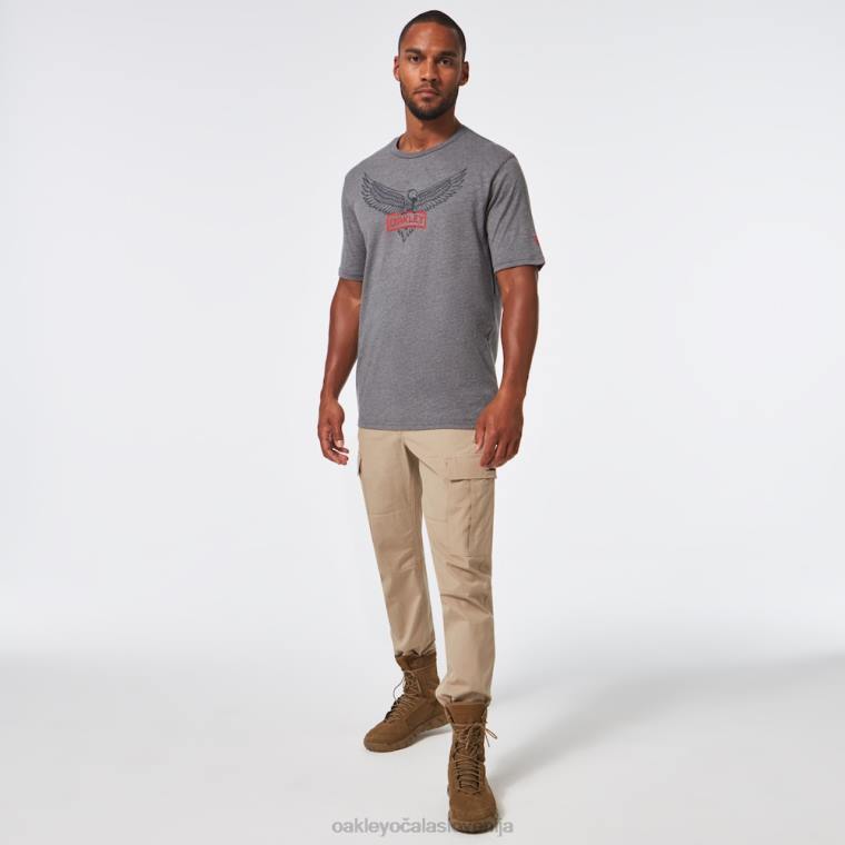 si eagle tab tee Oakley atletsko heather siva 4J2B2483 oblačila