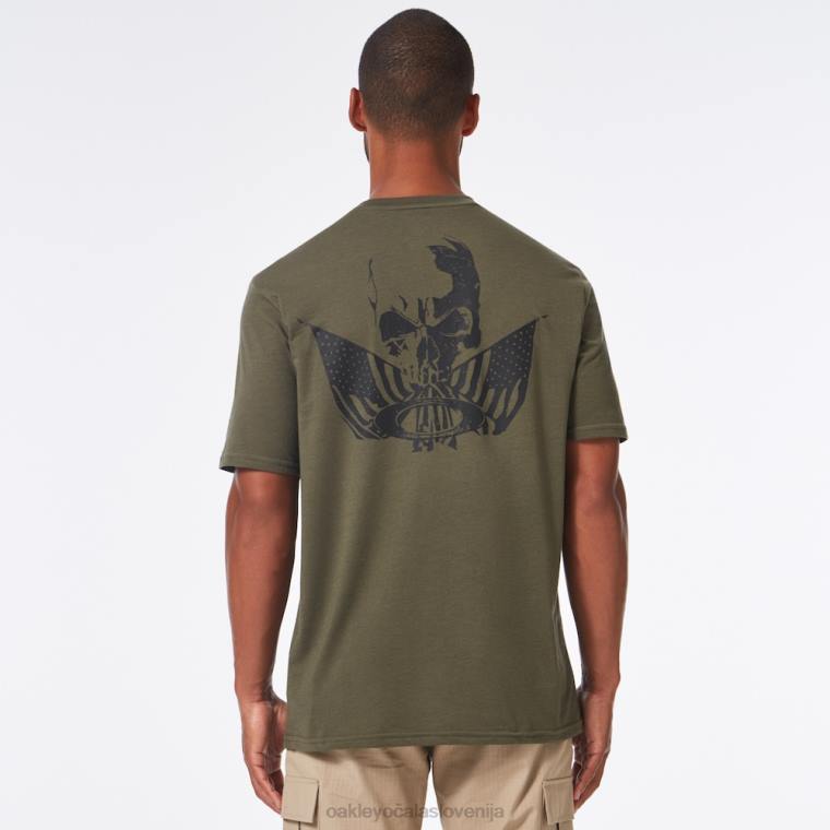 si pogumna majica Oakley temna krtača 4J2B2486 oblačila