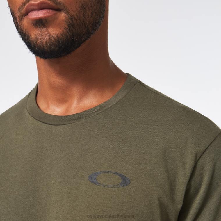 si pogumna majica Oakley temna krtača 4J2B2486 oblačila