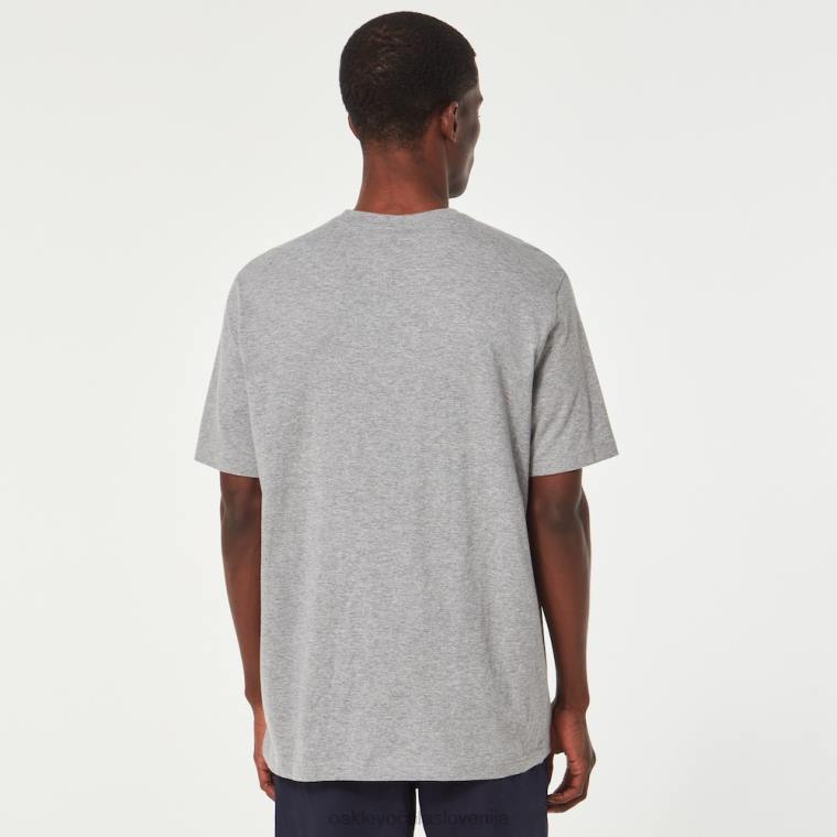 sproščena majica s kratkimi rokavi Oakley novo granitno vresje 4J2B2133 oblačila