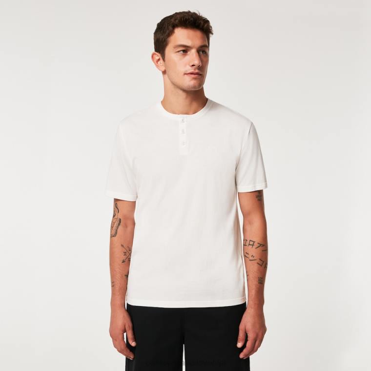 sprostitev henley tee Oakley bela 4J2B2205 oblačila