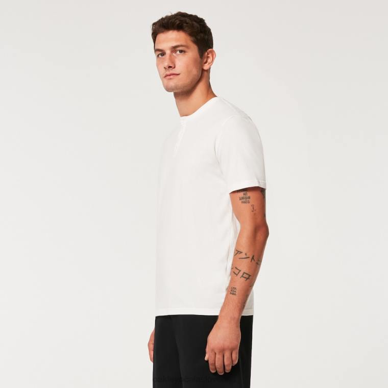 sprostitev henley tee Oakley bela 4J2B2205 oblačila