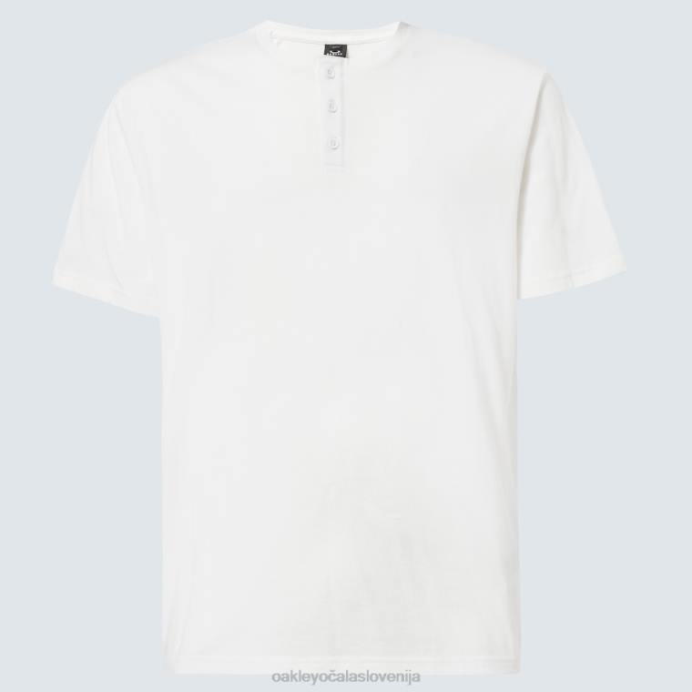 sprostitev henley tee Oakley bela 4J2B2205 oblačila
