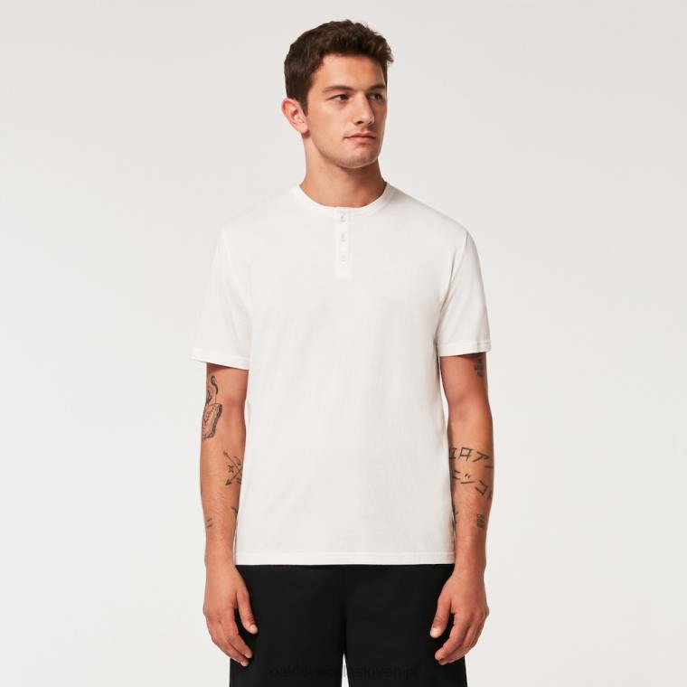 sprostitev henley tee Oakley bela 4J2B2205 oblačila