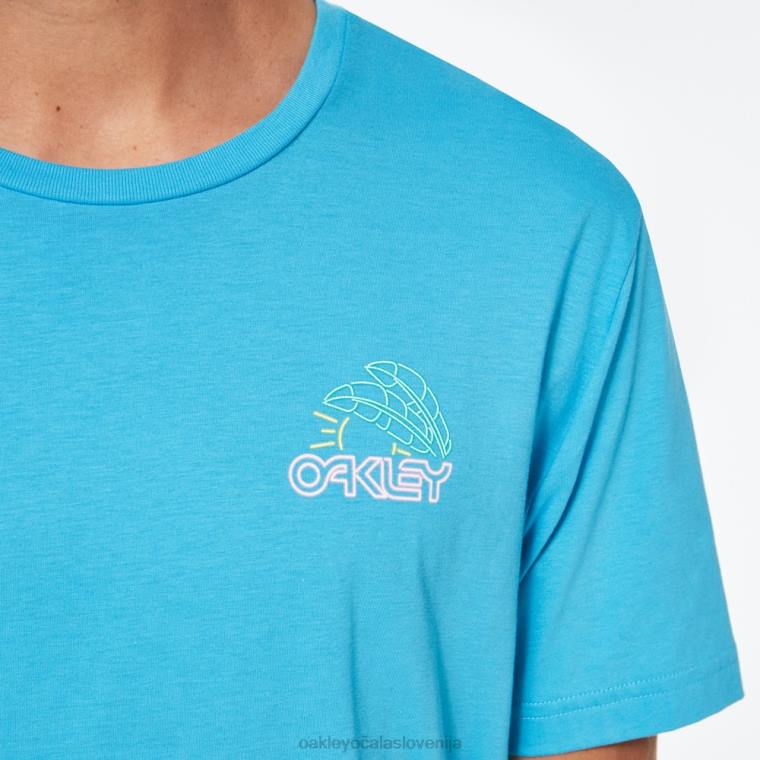 sunrise b1b tee Oakley svetlo modra 4J2B2526 oblačila