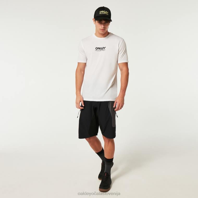 tovarniška pilotska ss majica Oakley bela 4J2B2238 oblačila