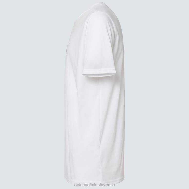 tovarniška pilotska ss majica Oakley bela 4J2B2238 oblačila